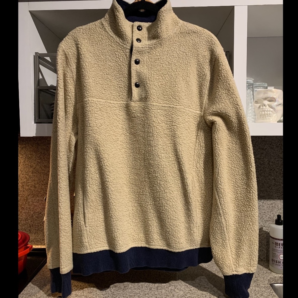 J. Crew fleece - unisex - lightly worn, like new